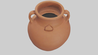 Clay pot model 3D model