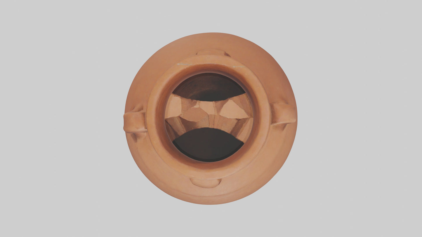 Clay pot model 3D model