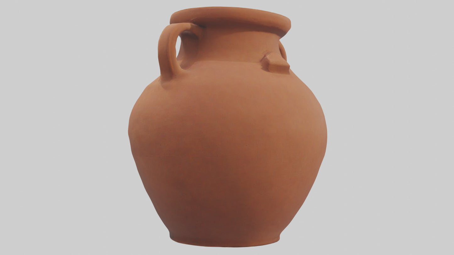 Clay pot model 3D model