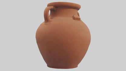 Clay pot model 3D model