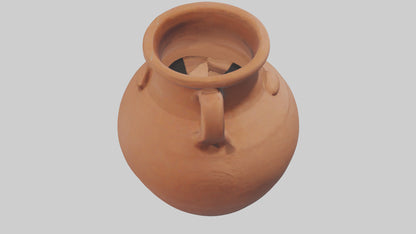 Clay pot model 3D model