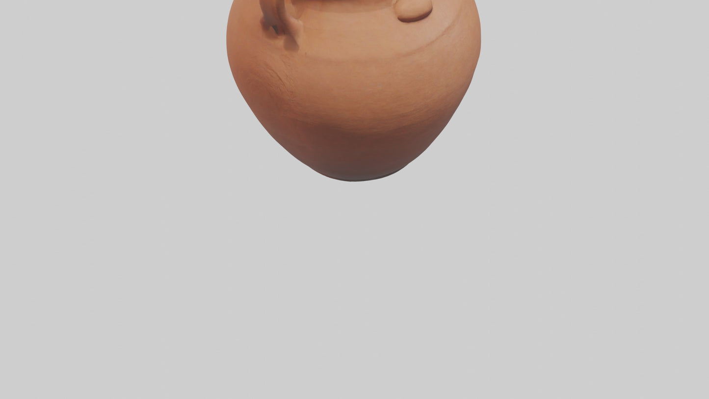Clay pot model 3D model