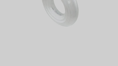 Clear glass sculpture model 3D model