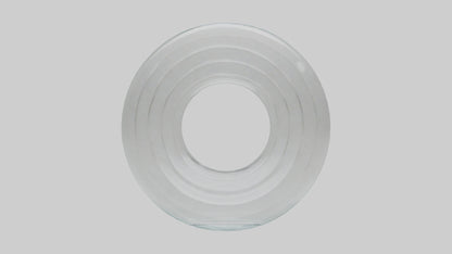 Clear glass sculpture model 3D model