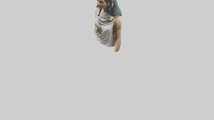 3D model Cleopatra statue model VR / AR / low-poly