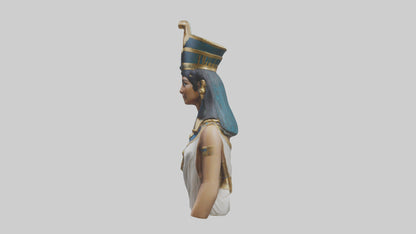 3D model Cleopatra statue model VR / AR / low-poly