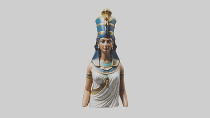3D model Cleopatra statue model VR / AR / low-poly