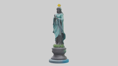 Climate Protector Statue model 3D model