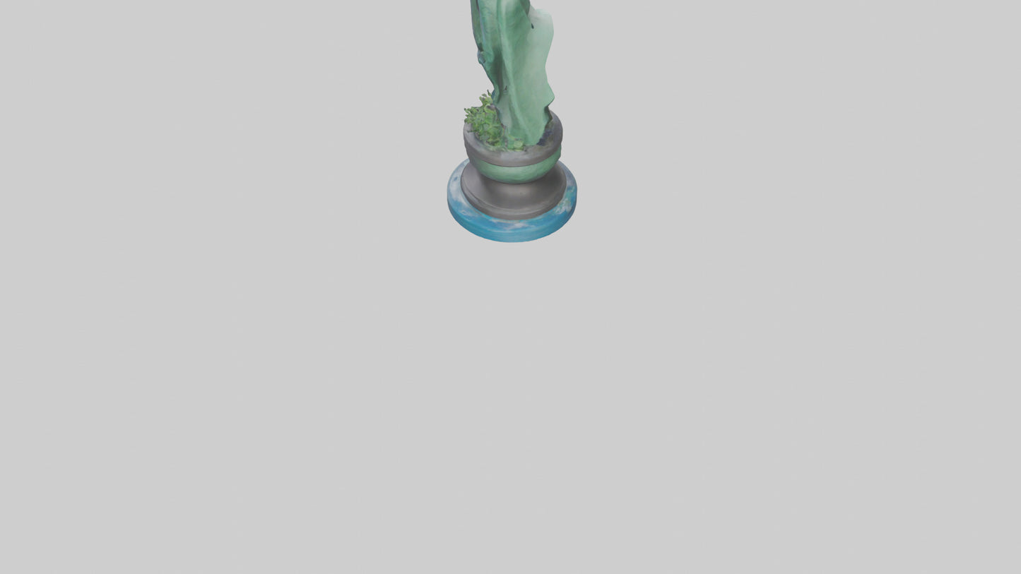 Climate Protector Statue model 3D model