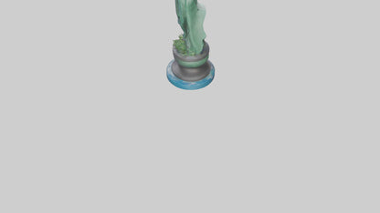 Climate Protector Statue model 3D model