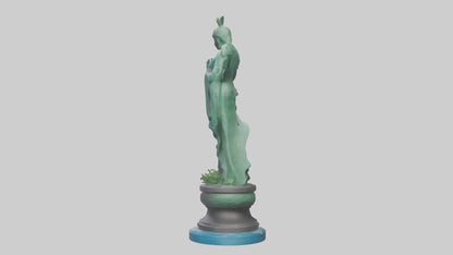Climate Protector Statue model 3D model