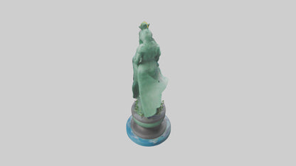 Climate Protector Statue model 3D model
