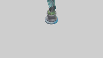 Climate Protector Statue model 3D model