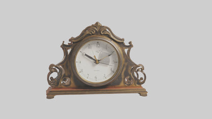 Clock with Picture Frame model VR / AR / low-poly
