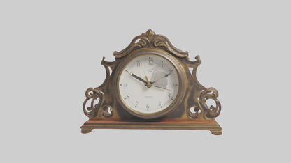 Clock with Picture Frame model VR / AR / low-poly
