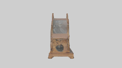 Clock with Picture Frame model VR / AR / low-poly