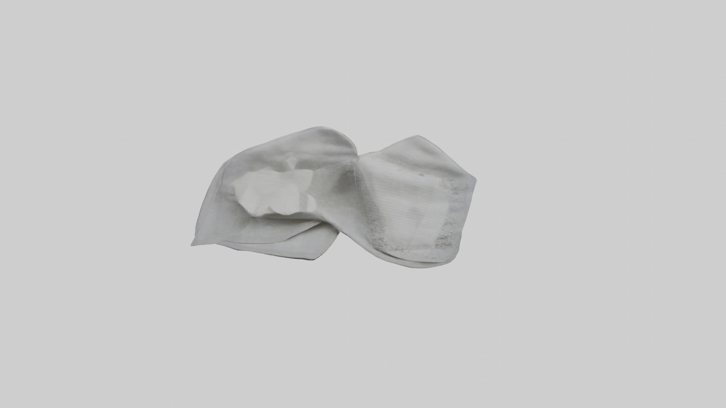 3D model Cloth Napkins model VR / AR / low-poly