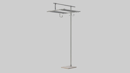 3D model Clothes rack model VR / AR / low-poly