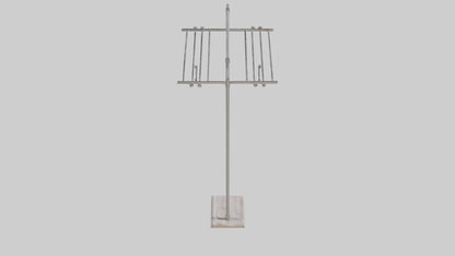 3D model Clothes rack model VR / AR / low-poly