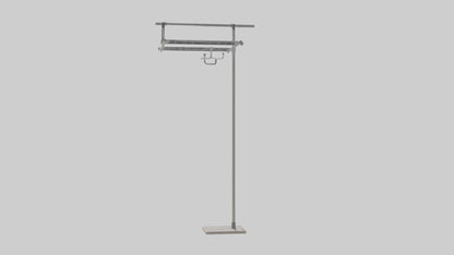 3D model Clothes rack model VR / AR / low-poly