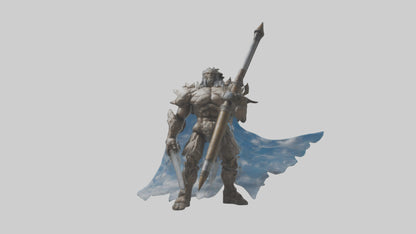 Cloud Titan Giant model VR / AR / low-poly
