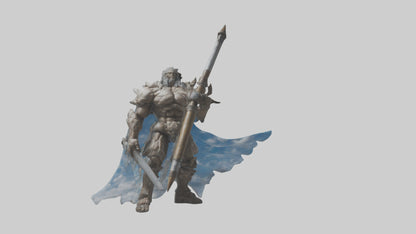 Cloud Titan Giant model VR / AR / low-poly