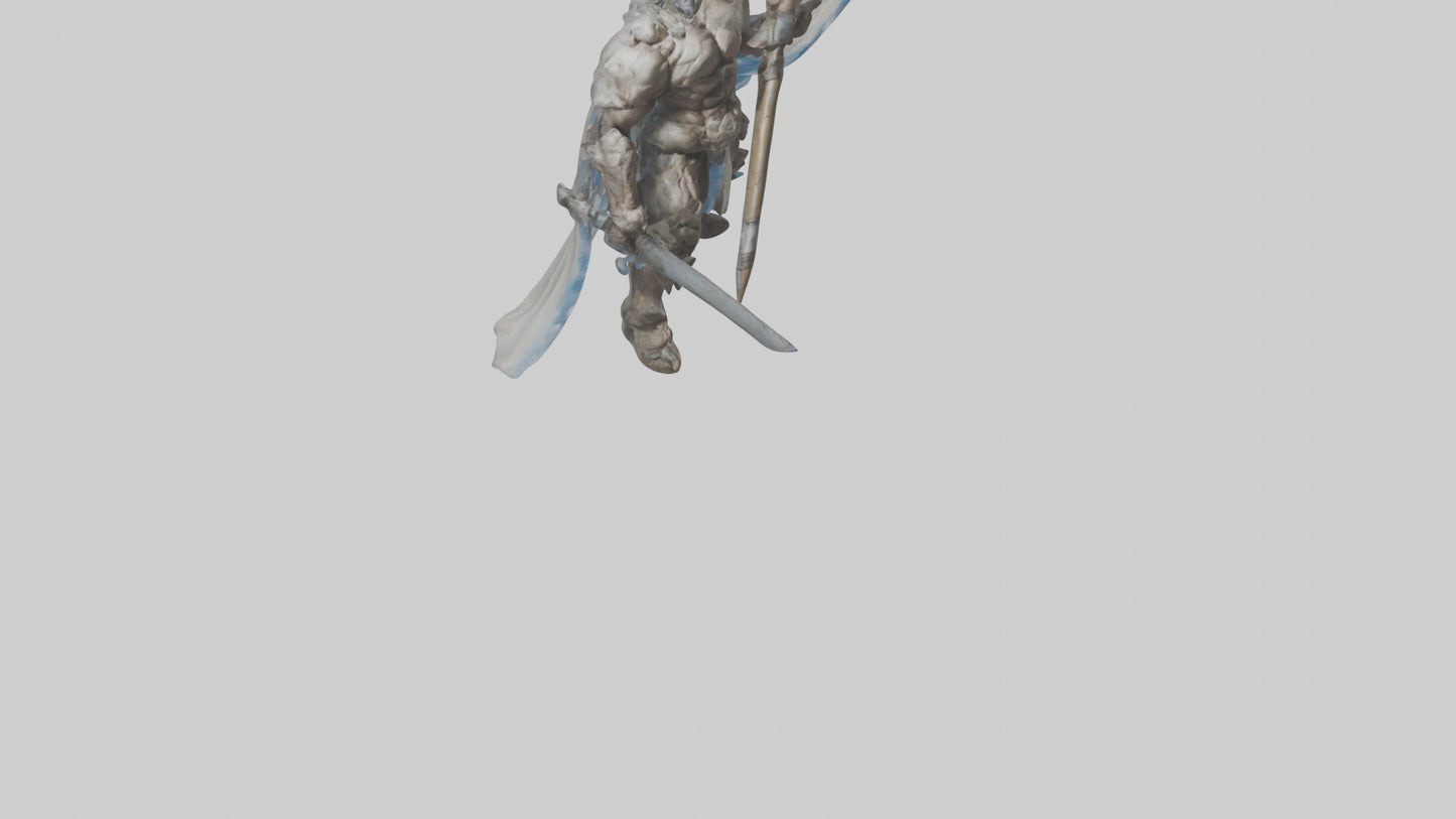 Cloud Titan Giant model VR / AR / low-poly