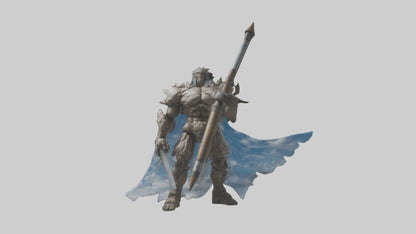 Cloud Titan Giant model VR / AR / low-poly
