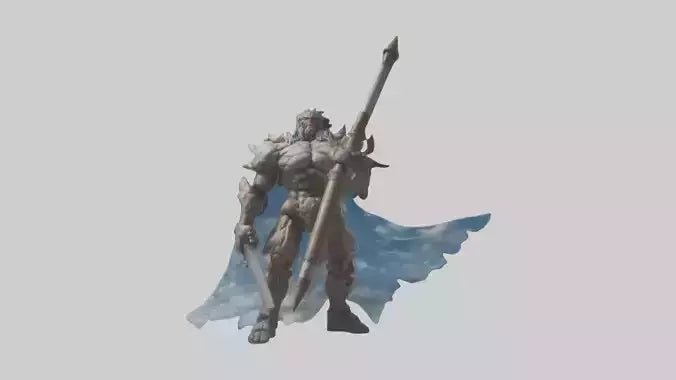 Cloud Titan Giant model VR / AR / low-poly