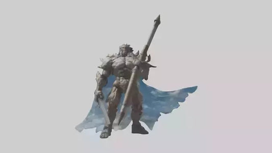 Cloud Titan Giant model VR / AR / low-poly