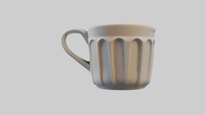 3D model Coffee cup model VR / AR / low-poly