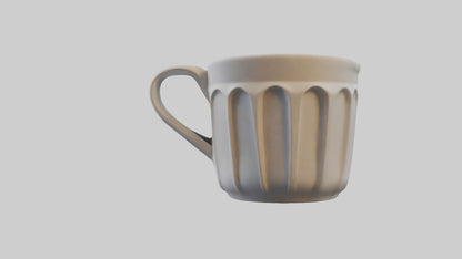 3D model Coffee cup model VR / AR / low-poly