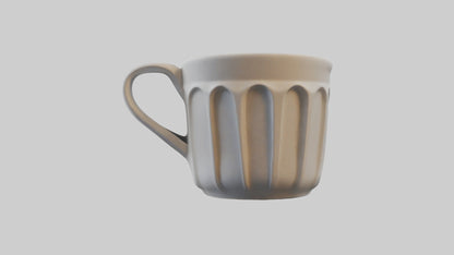 3D model Coffee cup model VR / AR / low-poly