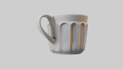 3D model Coffee cup model VR / AR / low-poly