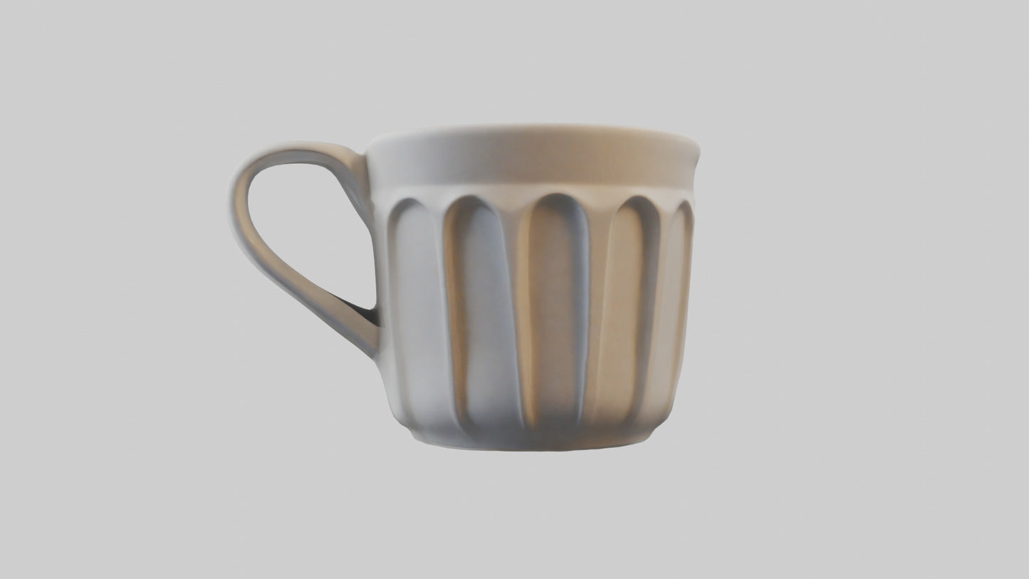 3D model Coffee cup model VR / AR / low-poly