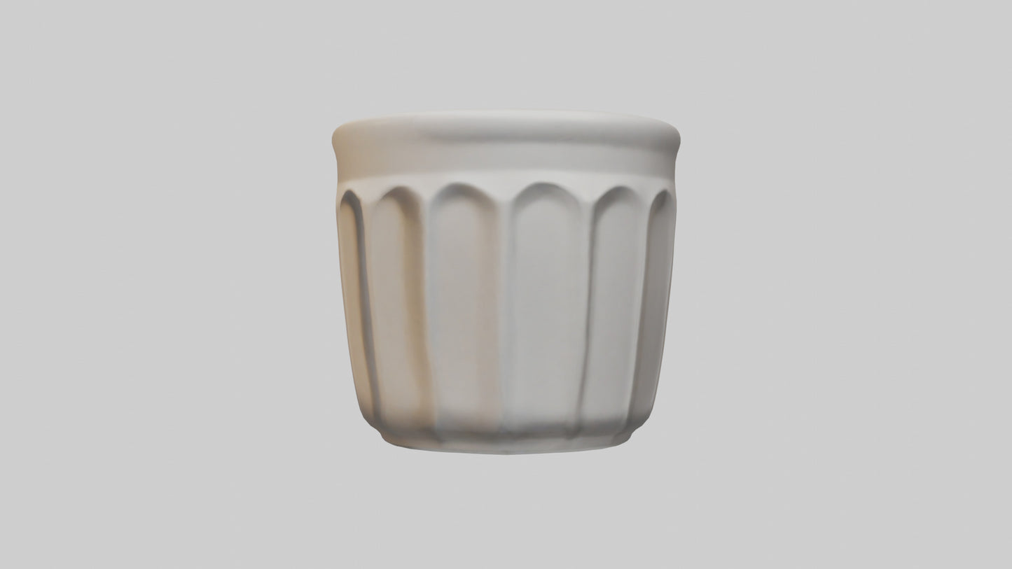 3D model Coffee cup model VR / AR / low-poly