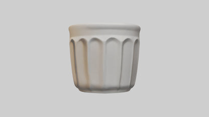 3D model Coffee cup model VR / AR / low-poly