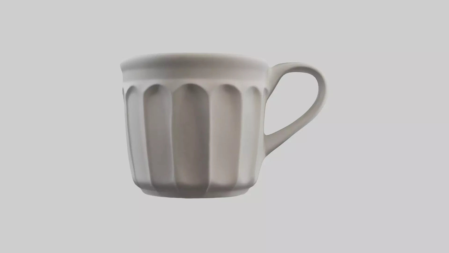 3D model Coffee cup model VR / AR / low-poly