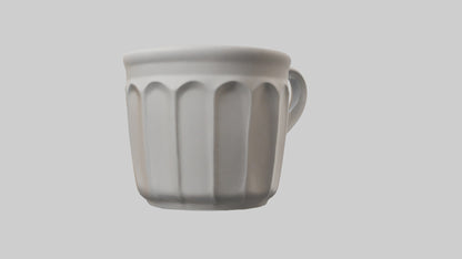 3D model Coffee cup model VR / AR / low-poly