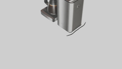 Coffee maker model VR / AR / low-poly