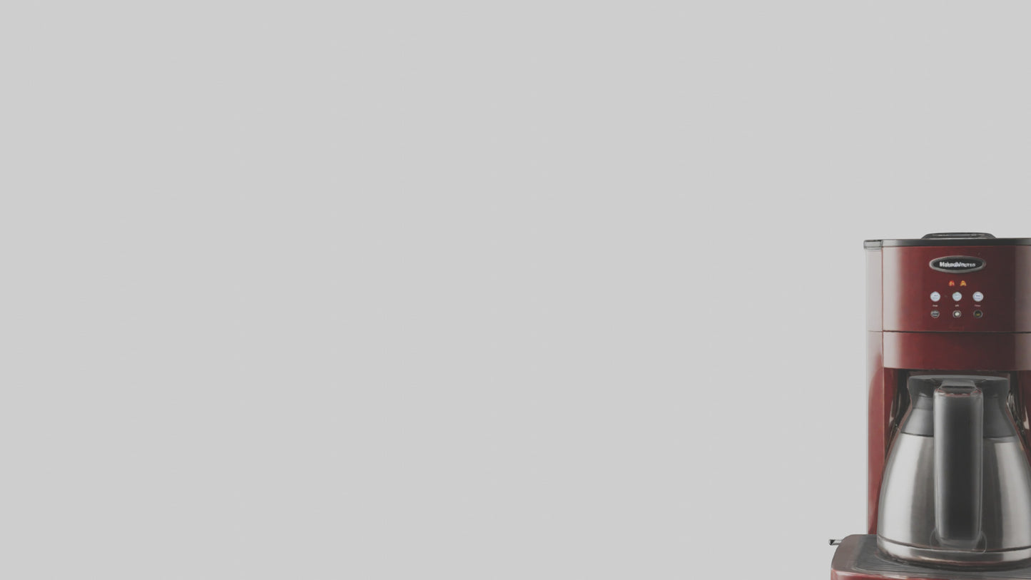 Coffee maker model VR / AR / low-poly