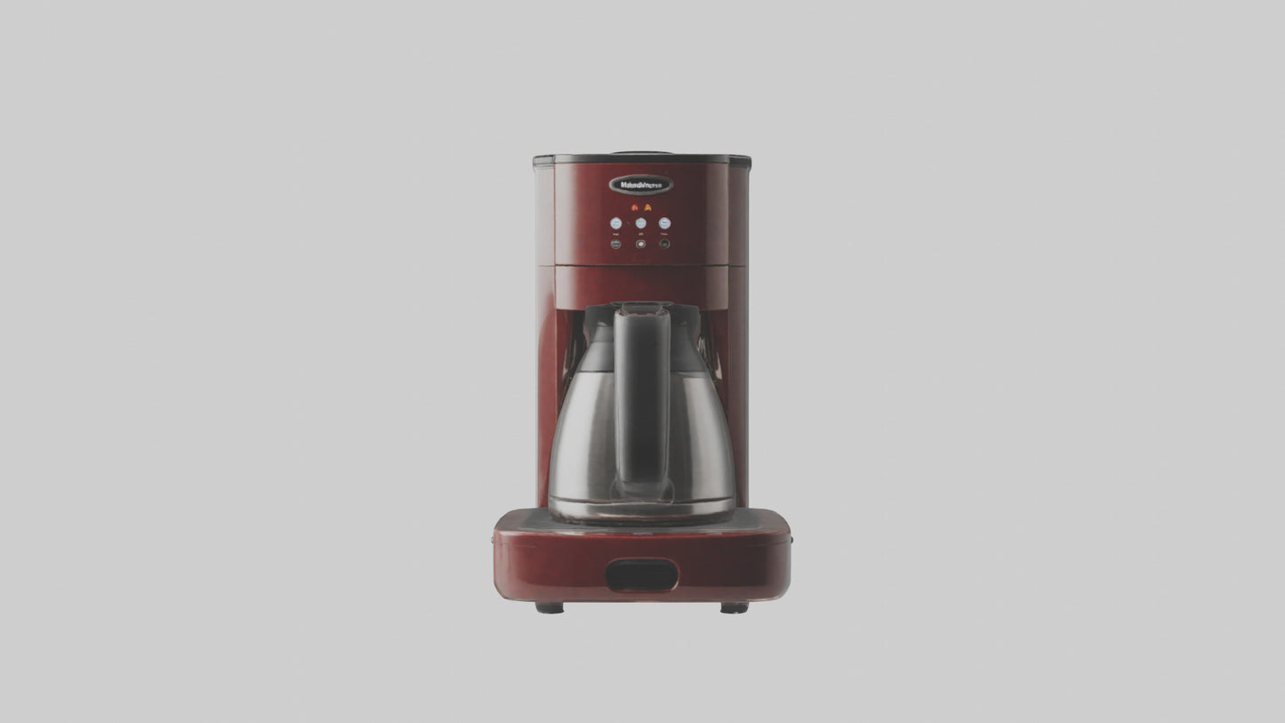 Coffee maker model VR / AR / low-poly