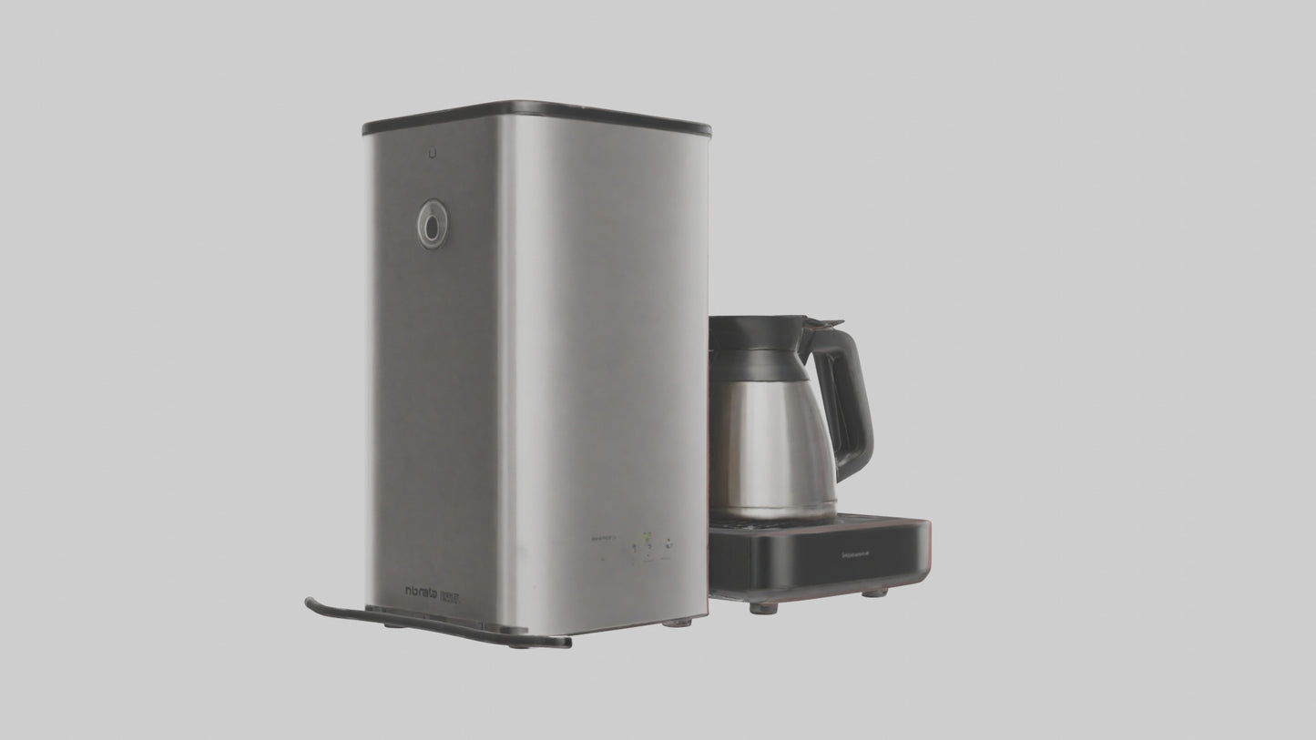 Coffee maker model VR / AR / low-poly
