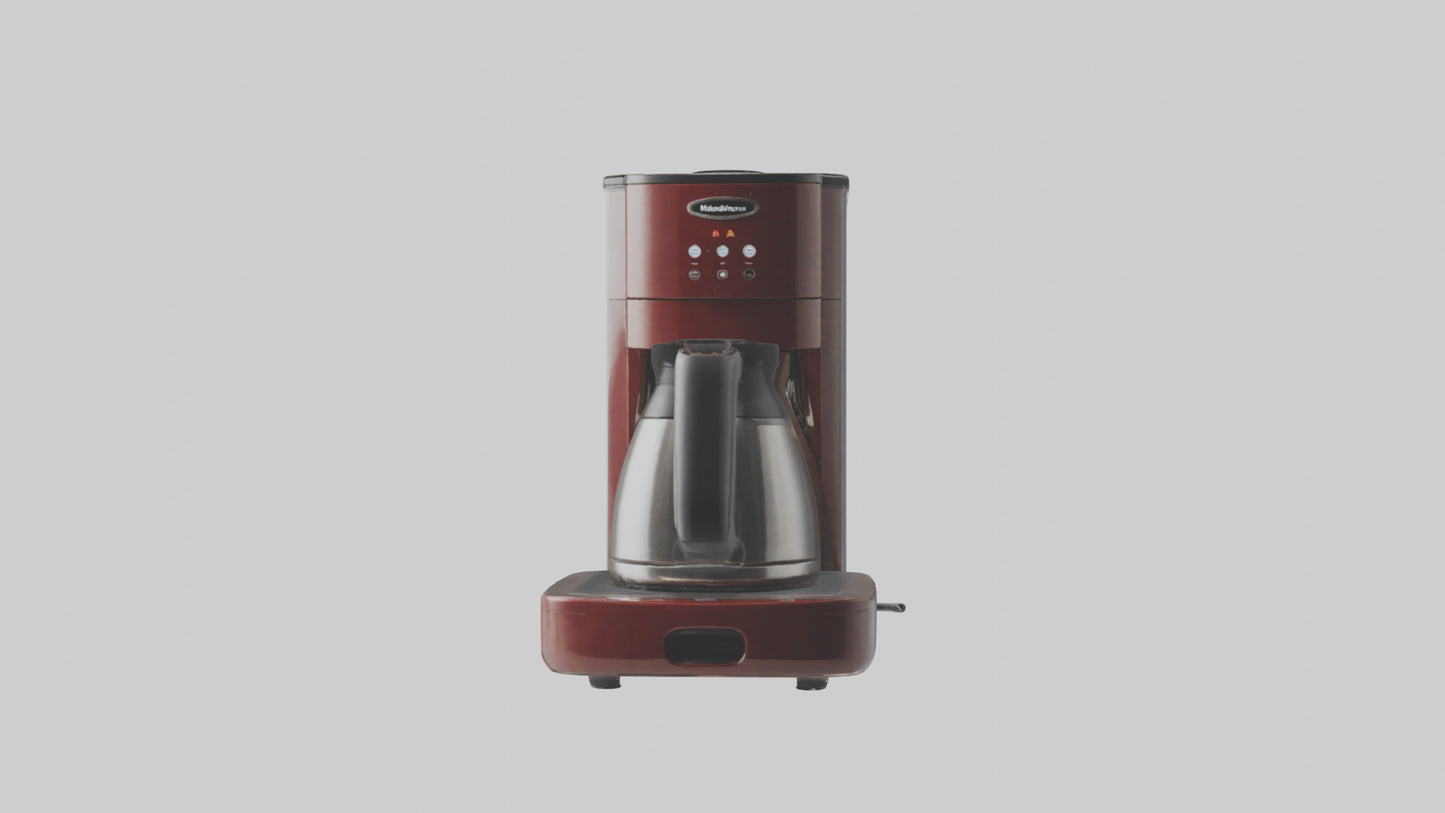 Coffee maker model VR / AR / low-poly
