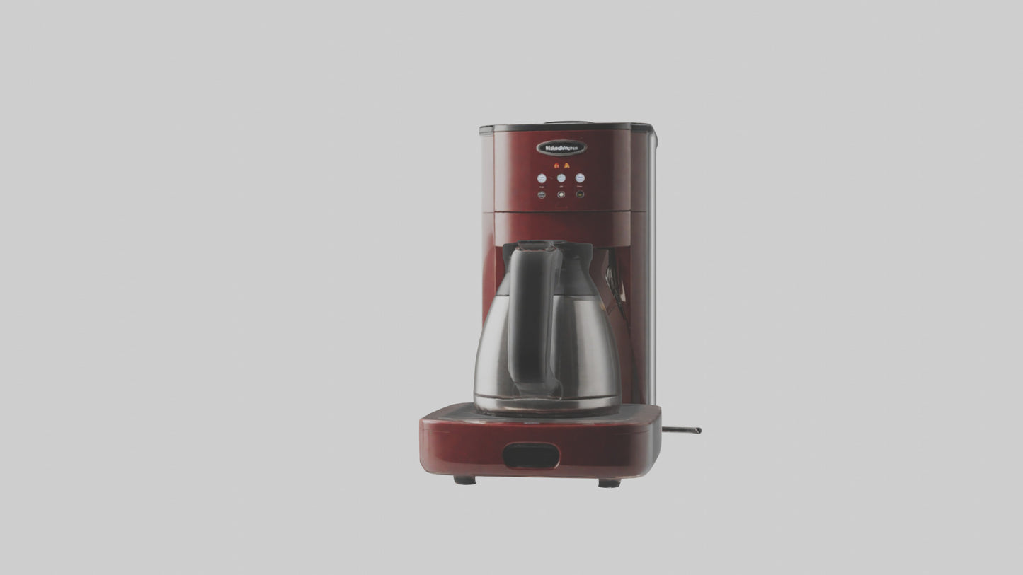 Coffee maker model VR / AR / low-poly