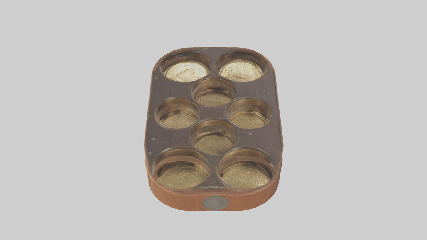 3D model Coin Holder model VR / AR / low-poly