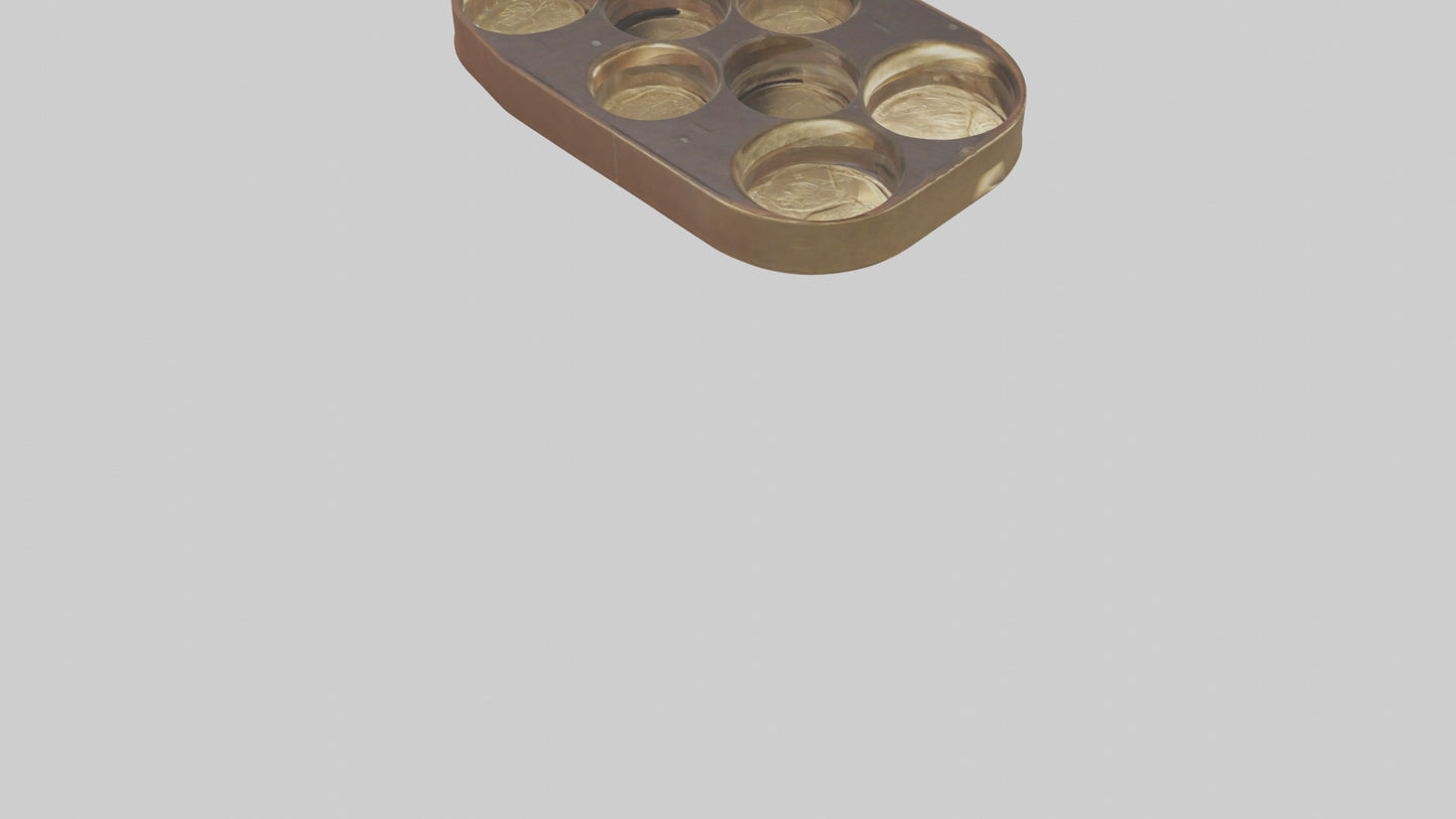3D model Coin Holder model VR / AR / low-poly