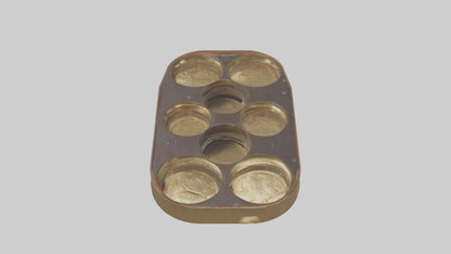 3D model Coin Holder model VR / AR / low-poly