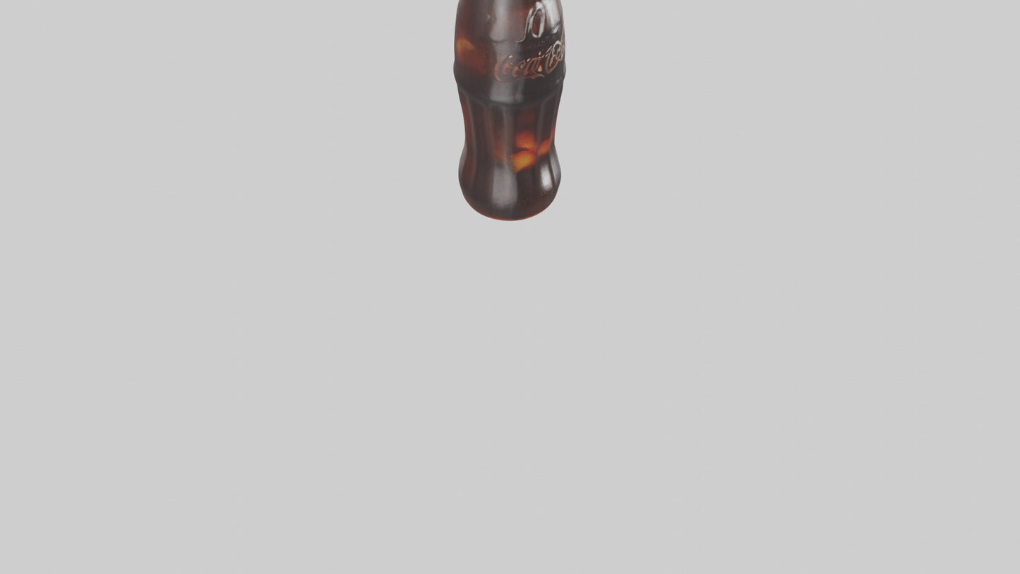 3D model Cola model VR / AR / low-poly