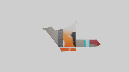 Collage Wall Art VR / AR / low-poly